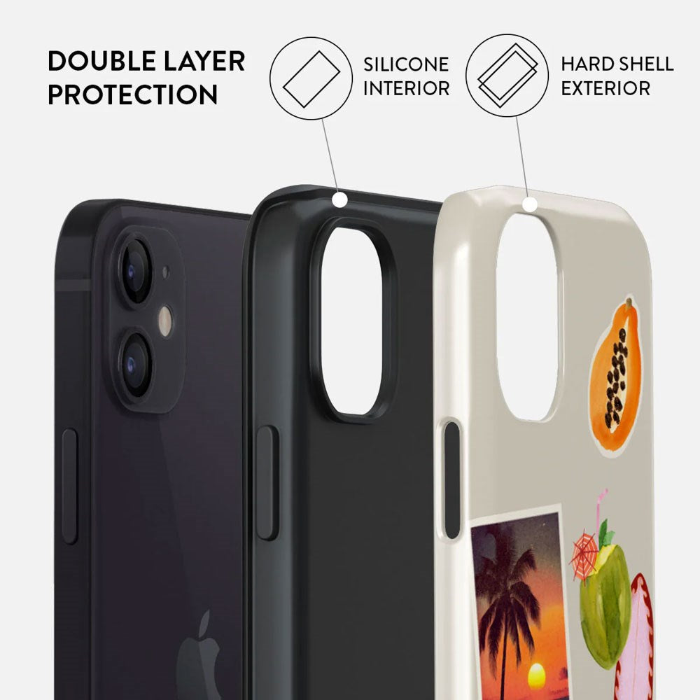 iPhone 12 / 12 Pro Burga Tough Fashion Skal - Sun Chaser
