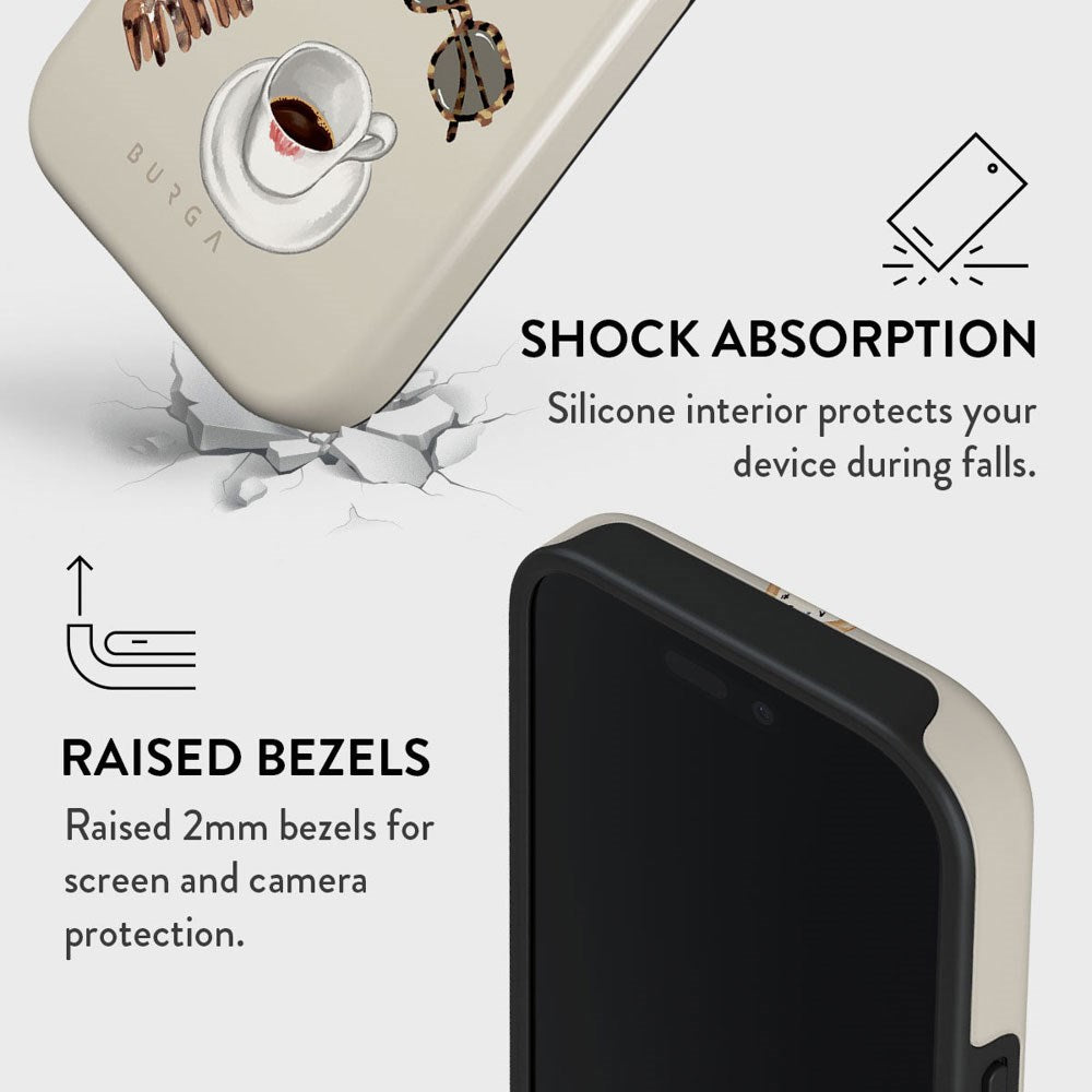 iPhone 16 Pro Burga Tough Fashion Skal - Boss Babe