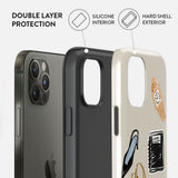 iPhone 12 / 12 Pro Burga Tough Fashion Skal - Boss Babe