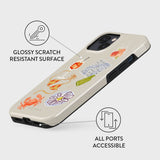 iPhone 14 Burga Tough Fashion Skal - Seaside Muse