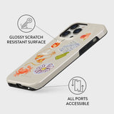 iPhone 14 Pro Burga Tough Fashion Skal - Seaside Muse