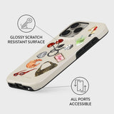 iPhone 16 Pro Burga Tough Fashion Skal - It Girl