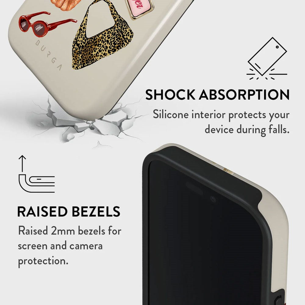 iPhone 16 Pro Burga Tough Fashion Skal - It Girl