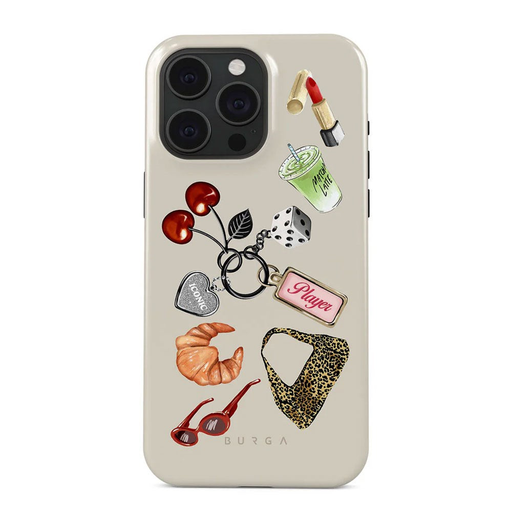 iPhone 15 Pro Burga Tough Fashion Skal - It Girl