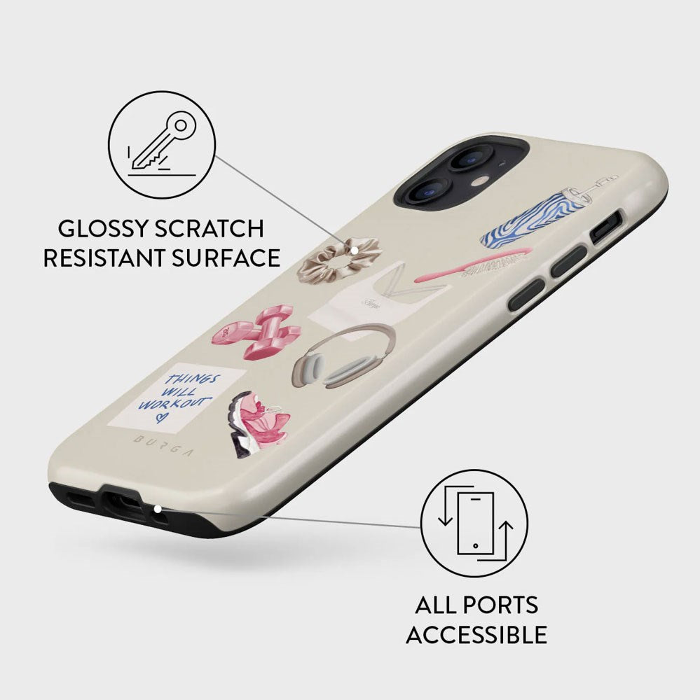 iPhone 12 / 12 Pro Burga Tough Fashion Skal - 5AM Club