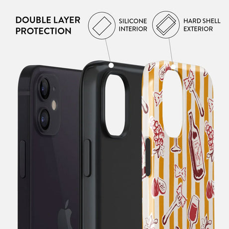 iPhone 12 / 12 Pro Burga Tough Fashion Skal - Buona Sera