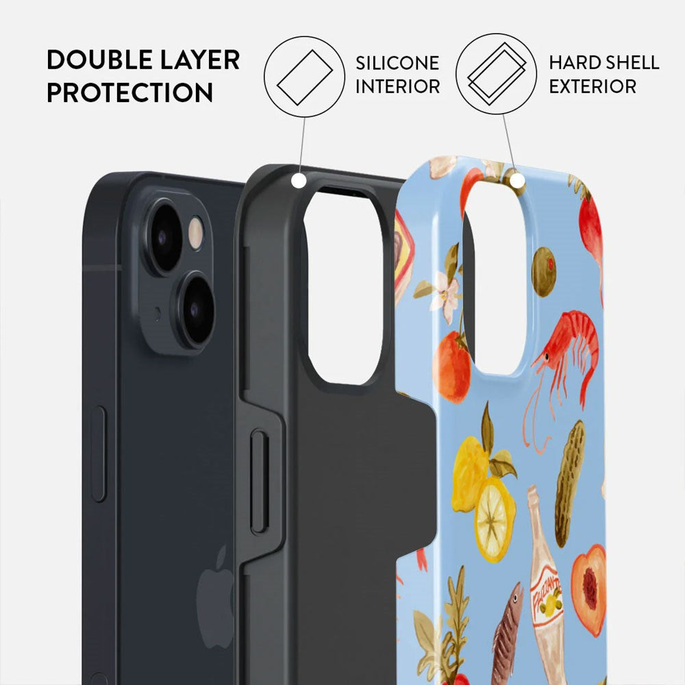 iPhone 15 Burga Tough Fashion Skal - MagSafe Kompatibel - Al Fresco