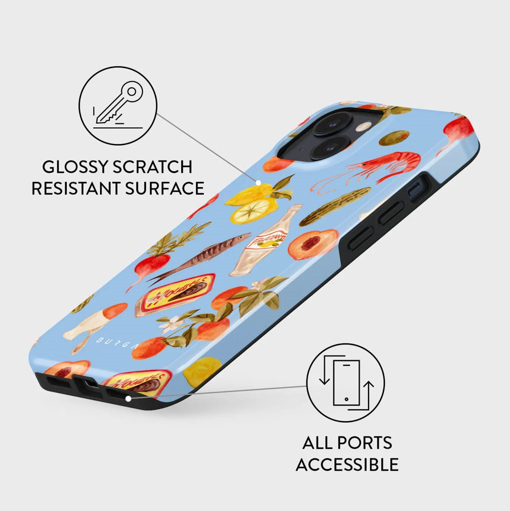 iPhone 15 Burga Tough Fashion Skal - MagSafe Kompatibel - Al Fresco