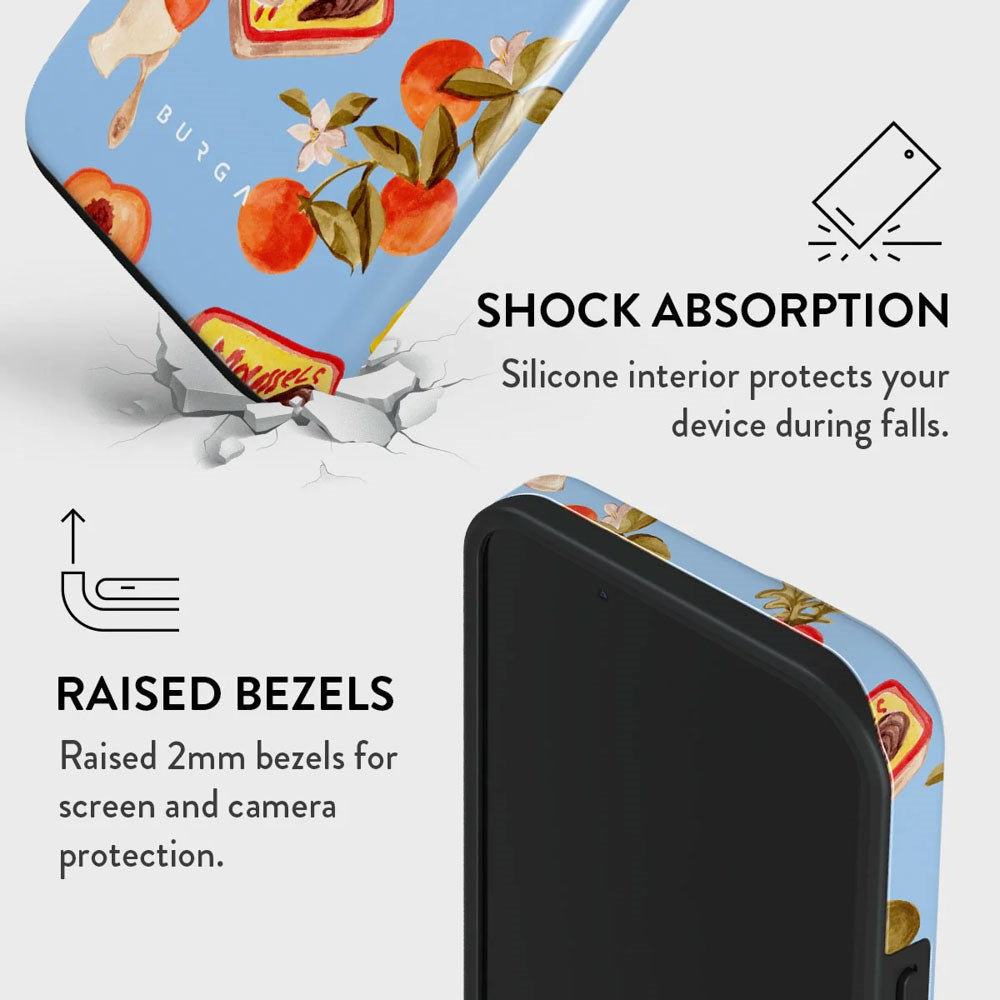 iPhone 15 Burga Tough Fashion Skal - MagSafe Kompatibel - Al Fresco