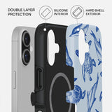 iPhone 17 Burga Tough Fashion Skal - MagSafe Kompatibel - Aquatic Dance