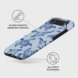 iPhone Air Burga Tough Fashion Skal - MagSafe Kompatibel - Aquatic Dance
