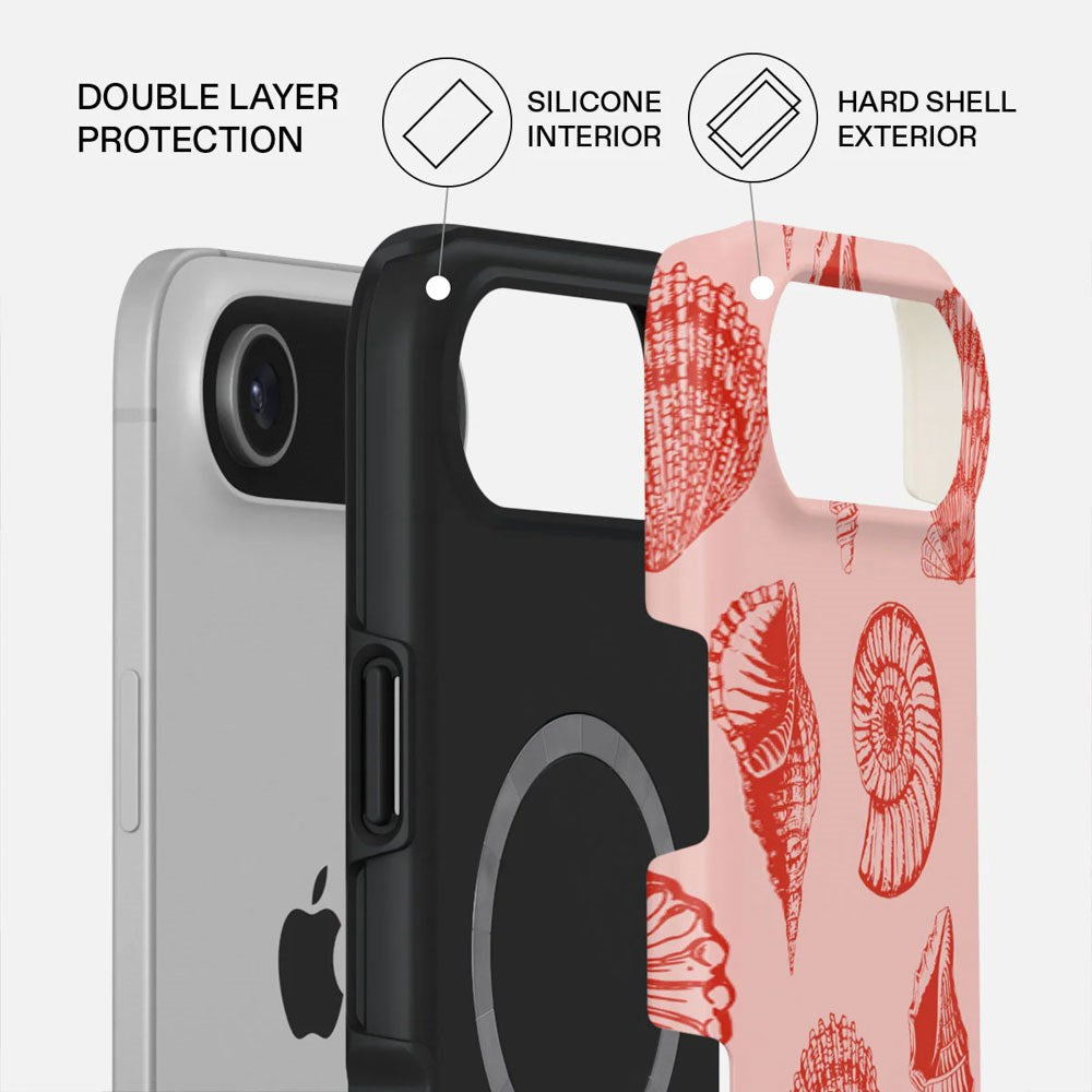 iPhone Air Burga Tough Fashion Skal - MagSafe Kompatibel - Coastal Treasure