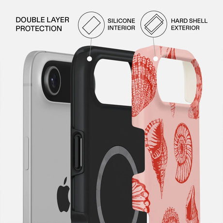 iPhone Air Burga Tough Fashion Skal - MagSafe Kompatibel - Coastal Treasure