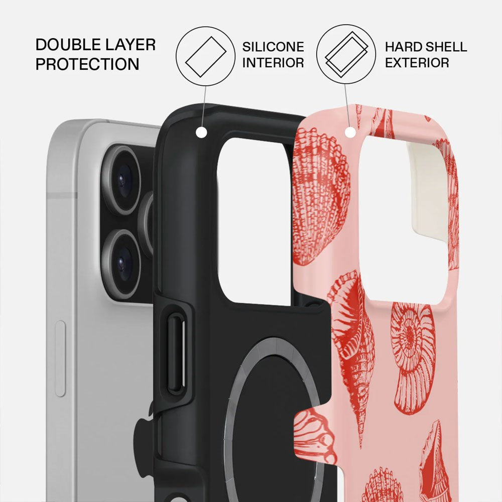 iPhone 17 Pro Burga Tough Fashion Skal - MagSafe Kompatibel - Coastal Treasure