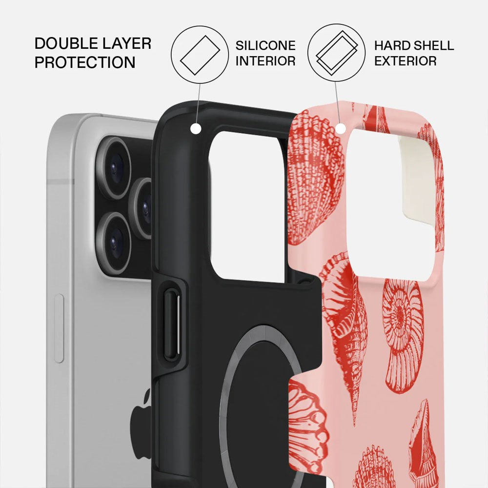 iPhone 17 Pro Max Burga Tough Fashion Skal - MagSafe Kompatibel - Coastal Treasure