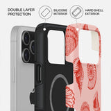 iPhone 17 Pro Max Burga Tough Fashion Skal - MagSafe Kompatibel - Coastal Treasure