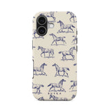 iPhone 17 Burga Tough Fashion Skal - MagSafe Kompatibel - Derby Race
