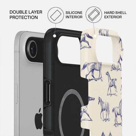 iPhone Air Burga Tough Fashion Skal - MagSafe Kompatibel - Derby Race