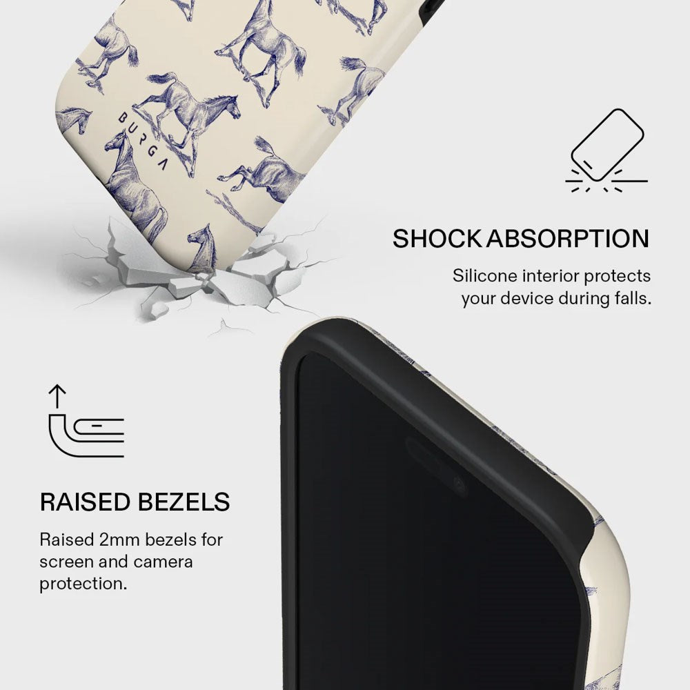 iPhone Air Burga Tough Fashion Skal - MagSafe Kompatibel - Derby Race