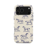 iPhone 17 Pro Max Burga Tough Fashion Skal - MagSafe Kompatibel - Derby Race