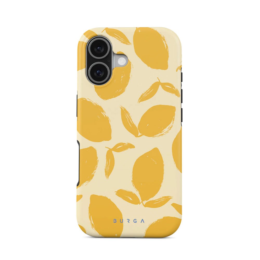 iPhone 17 Burga Tough Fashion Skal - MagSafe Kompatibel - Lemon Tart