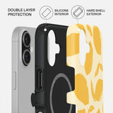 iPhone 17 Burga Tough Fashion Skal - MagSafe Kompatibel - Lemon Tart