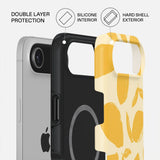 iPhone Air Burga Tough Fashion Skal - MagSafe Kompatibel - Lemon Tart