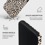 iPhone 17 Pro Max Burga Tough Fashion Skal - MagSafe Kompatibel - Almond Latte