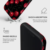 iPhone 17 Burga Tough Fashion Skal - MagSafe Kompatibel - Cherrybomb