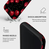 iPhone 17 Pro Burga Tough Fashion Skal - MagSafe Kompatibel - Cherrybomb