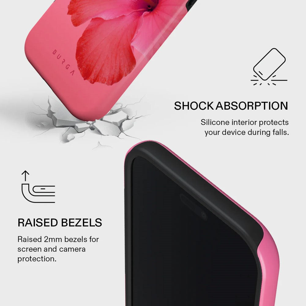 iPhone Air Burga Tough Fashion Skal - MagSafe Kompatibel - Island Girl