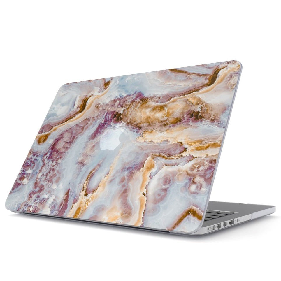 MacBook Pro 16" Burga Fashion Skal - Frozen Leaves