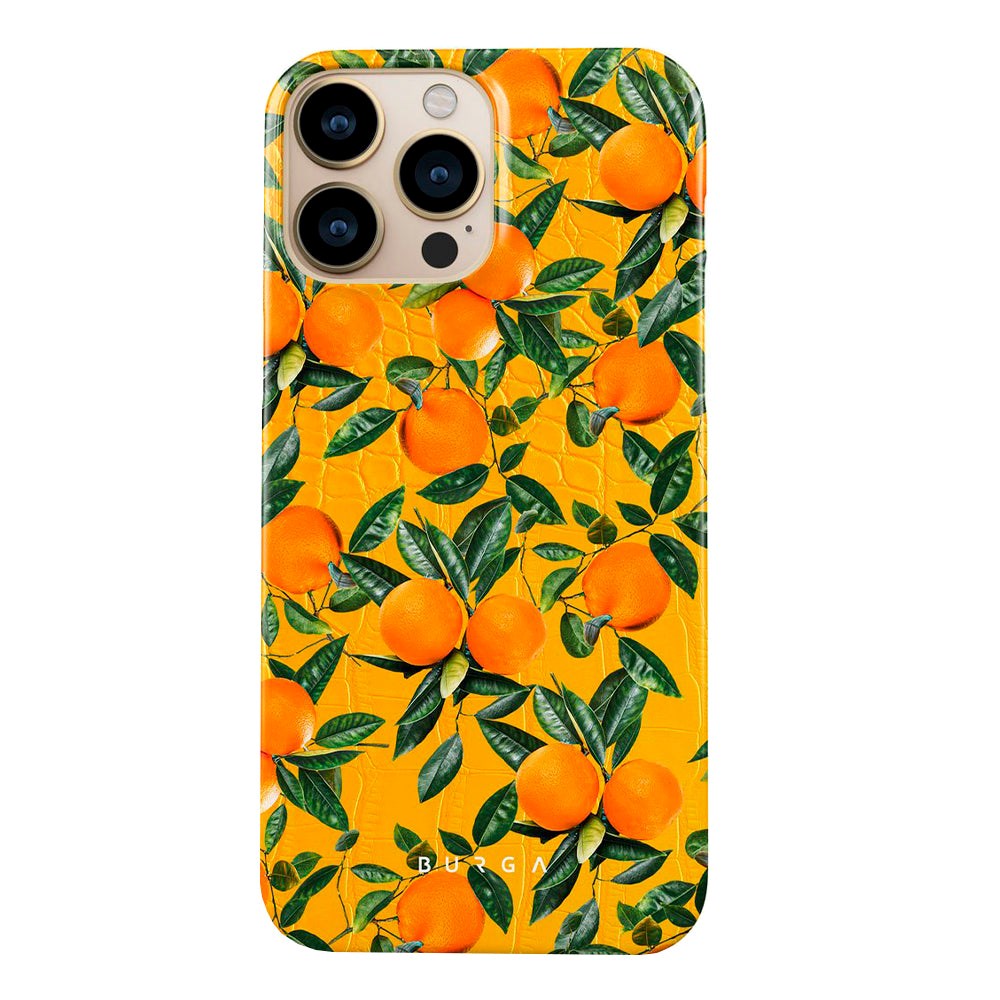 iPhone 13 Pro Burga Tough Fashion Skal - Orange Lemonade