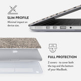 MacBook Pro 16" M1/M2/M3/M4 (2021-2024) Burga Fashion Skal - Almond Latte