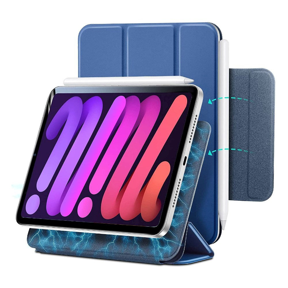 iPad Mini (2024/2021) ESR Rebound Magnetic Fodral - Blå