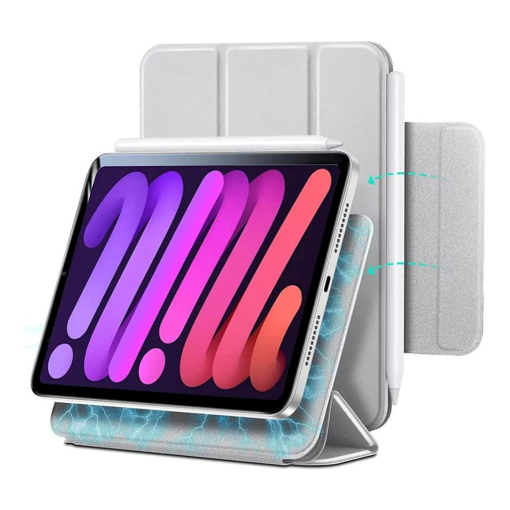 iPad Mini (2024/2021) ESR Rebound Magnetic Fodral - Grå