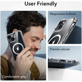 iPhone 15 ESR Air Armor Halolock Skal - MagSafe-kompatibelt - Transparent