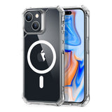 iPhone 15 ESR Air Armor Halolock Skal - MagSafe-kompatibelt - Transparent