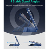 ESR iPad Air 11" (2025 / 2024) / Air 10.9" (2022 / 2020) Shift Fodral m. Avtagbar Skal - Blå