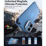ESR iPhone 16 Cyber Armor Skal med Kickstand - MagSafe Kompatibel - Blå