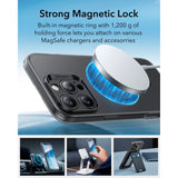 ESR iPhone 16 Pro Zero Clear Flexibelt Plast Skal - MagSafe Kompatibelt - Matt Svart