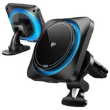 ESR Biltelefonhållare med CryoBoost Trådlös Laddning - Luftventil & Instrumentbräda - MagSafe Kompatibel - Svart