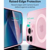 ESR iPhone 16 Pro Zero Clear Flexibelt Plast Skal - MagSafe Kompatibelt - Matt Rosa