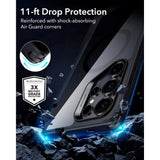 ESR Samsung Galaxy S25 Ultra Classic Hybrid Skal - MagSafe Kompatibel - Genomskinlig / Svart