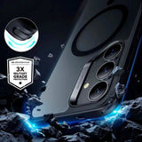 ESR Samsung Galaxy S25+ (Plus) Classic Hybrid Skal - MagSafe Kompatibel - Matt Svart