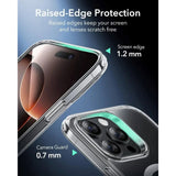 ESR iPhone 16 Pro Max Classic Hybrid Skal m. Camera Control-Knapp - MagSafe Kompatibel - Genomskinlig