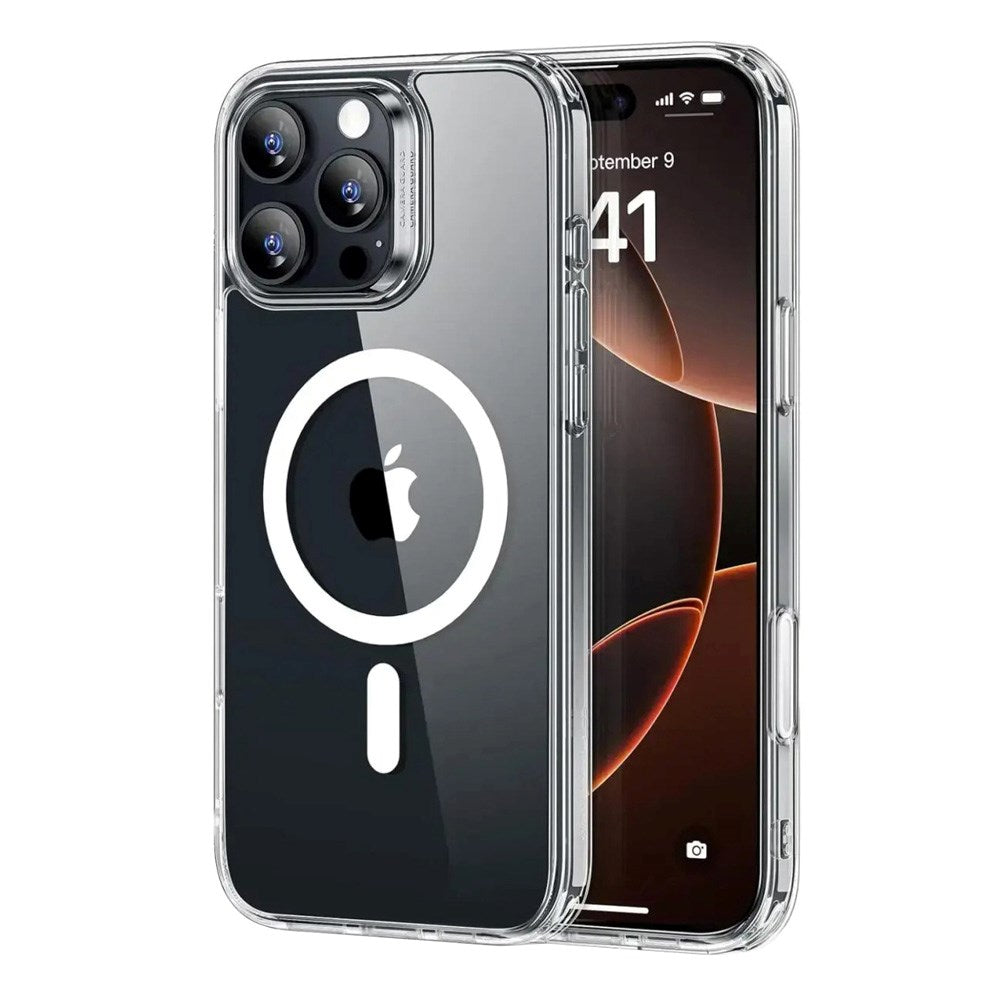 ESR iPhone 16 Pro Max Classic Hybrid Skal m. Camera Control-Knapp - MagSafe Kompatibel - Genomskinlig