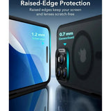 ESR iPhone 16 Pro Max Classic Hybrid Skal m. Camera Control-Knapp - MagSafe Kompatibel - Matt Genomskinlig / Svart