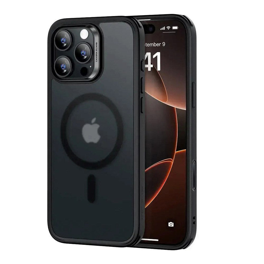 ESR iPhone 16 Pro Max Classic Hybrid Skal m. Camera Control-Knapp - MagSafe Kompatibel - Matt Genomskinlig / Svart