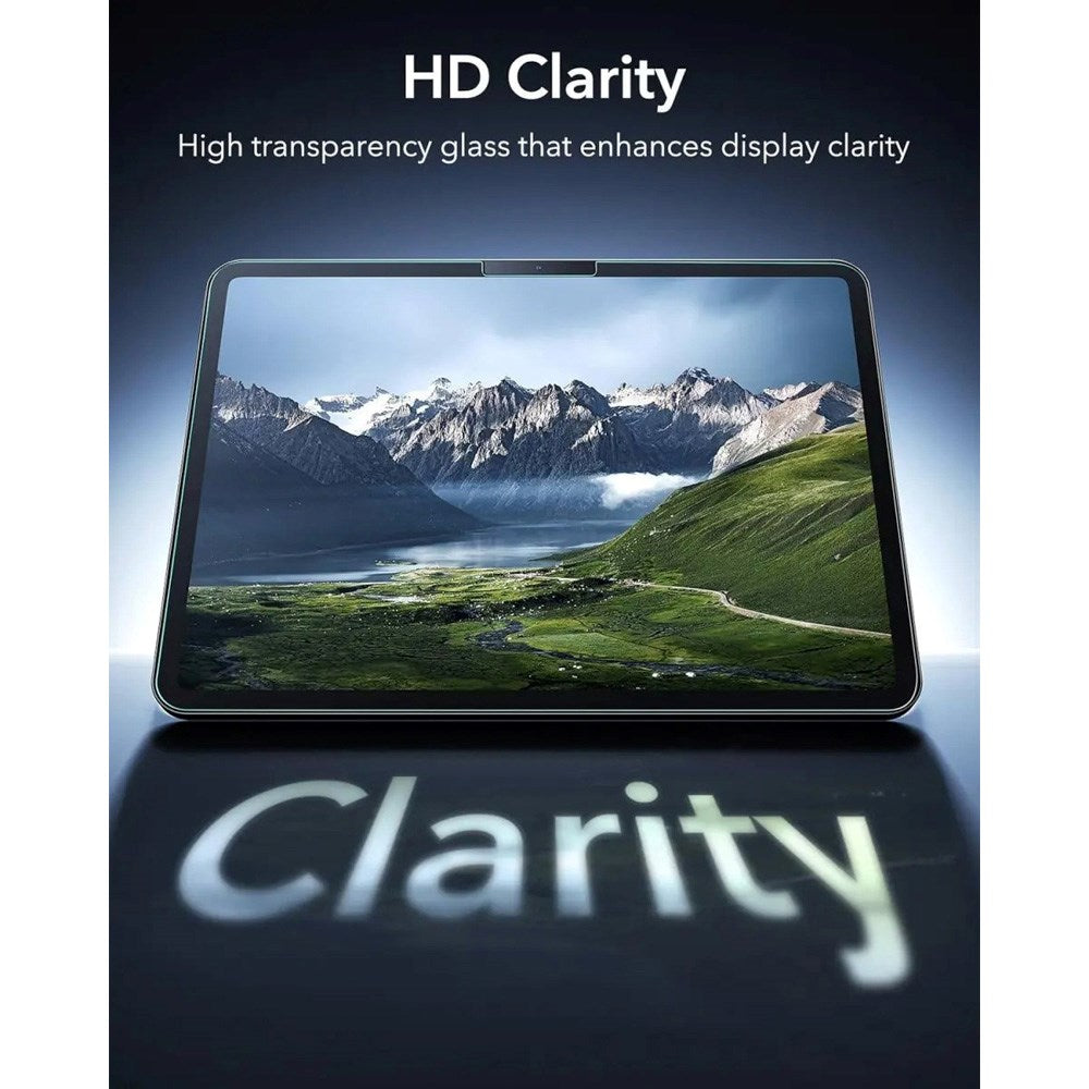 iPad 11" (2025) / 10.9" (2024/2022) ESR Härdat Skärmskydd med Monteringslåda - 2 st. - Transparent